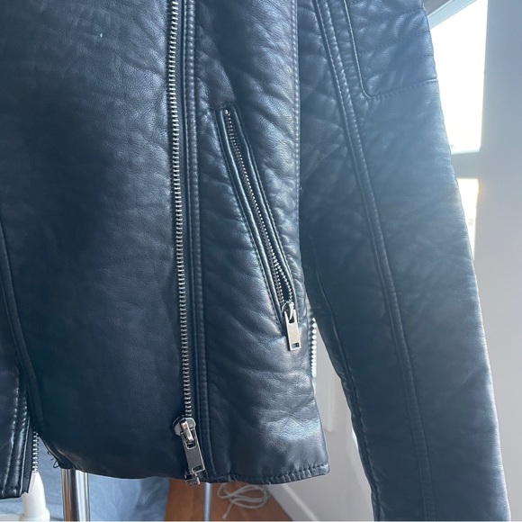 Mango MNG Faux Leather Jacket - Picture 2 of 5